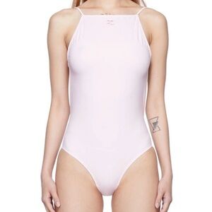 COURREGES BB Pink One-Piece Swimsuit